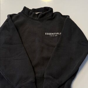 Fear of God Essentials Black Hoodie